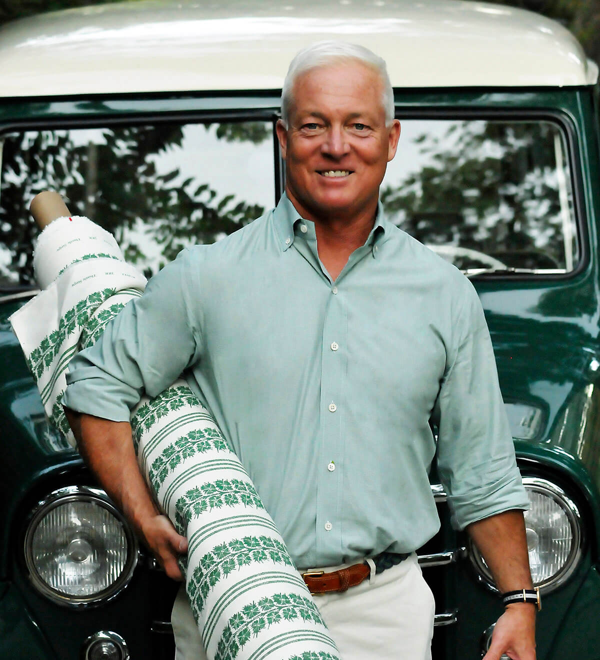 horticulture house fabric pattern